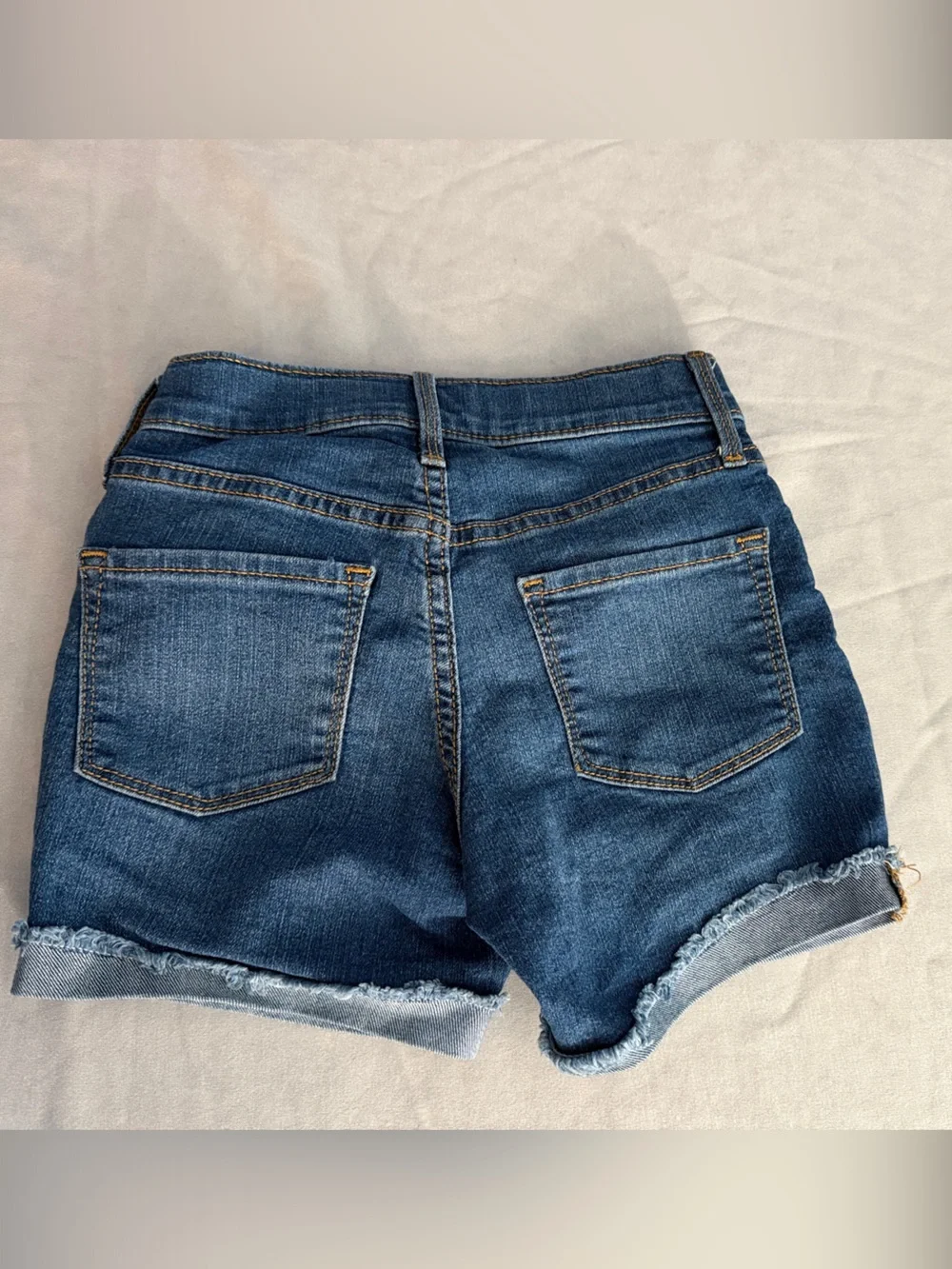 Old Navy Girls' Denim Shorts - Light Blue & Dark Blue 2-Pack